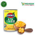 RICHIS Whole Kernel Sweet Corn 425g 리치스 홀 커널 스위트콘 : Mehran Foods