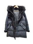 55size SISLEY 시슬리 덕다운 여우털 패딩 : 어쩔티지 세컨핸드샵