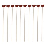 인센스스틱 캔들 디퓨저 요가 리드 교체 스틱 아로마 테라피 라탄, 하트 꽃, 불 없음, 홈 욕실 장식, 향, 10 개 : MH엠에이치마켓