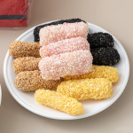 강릉은정한과 감사합니다 2단 유과 선물세트 수제 전통 한과 답례품 명절 추석선물 : 강릉은정한과