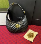 (재고보유/백화점 AS가능) 구찌 GG 마몽 하프문 쉐입 미니백 699514 : 동부산프리미엄아울렛