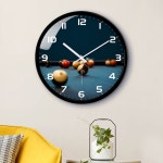 당구 벽시계 스포츠 감성 당구장 당구공 디자인 벽걸이 시계 인테리어 집들이 선물 : 바닐라톡톡