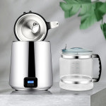 가정용 증류기 스테인레스 스틸 물 내부 온도 조절 가 디지털 제어 증류수 가정 주방용 정제 4L 750W : 엠엔제이22