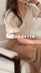 [당일 그레이]컴히얼 벨라 퍼프 니트 (3col) comehere : 버나뎃 Bernadette