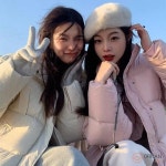 리앤킴 여성 겨울 오리털 숏 패딩 점퍼 CH1185 : 오르난샵