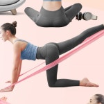 쎄라밴드 라텍스 스트레칭 운동 고무 밴드 천연 탄력 필라테스 요가 : 꺼벙이상회