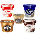 투게더 바닐라 미니어처 270ml 8개 옛날 대용량 추억의 퍼먹는 컵아이스크림 : 마켓갈시간