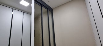 세천제일풍경채 아파트 초슬림 반자동 3연동도어 대구현관중문 포항 경주 울산 구미 창원 : 듀오도어
