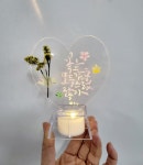 캘리그라피반제품 소품 led 무드등 diy 수업재료 공예 수업용패키지키트 : 소연아트랩