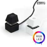 컴튜 PC 컴퓨터 본체 외부 전원 버튼 스위치 LD07 - RGB LED : 컴튜