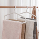 HND 대형 회전식 접이식옷걸이 확장형 빨래행거 거치대 바지걸이 수건걸이 : 비앤채