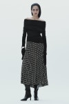 ZARA 자라 여성 프린트 플리츠 스커트 9393/279 : MO AND CO