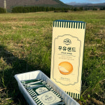 ㅇㅊㅁㅅ 목장 우유샌드 대 252g 밀크 쿠키 자유방목원유 제주도기념품 : 썸제주