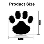 강아지 스티커 3D 발 동물 고양이 멋진 디자인 곰 인쇄 발자국 데칼 자동차 바이크 오토바이 세트 당 1 : 엠엔제이22