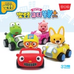 뽀로로 큐티 붕붕 플러스 자동차 4P세트 뽀로로 자동차 장난감 촉감발달 : 브엘라엘