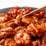 유가솜씨 닭갈비600gx2팩(6인분) 부산맛집 숯불 닭다리살 : 명태잡는날