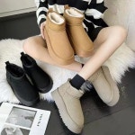 여성 겨울 방한 앵글 앵클 부츠 패딩 첼시 방한화 어그 털 신발 호주 울트라 미니 플러시 모피 슬리퍼 따뜻한 남성 플랫폼 스노우 스웨이드 밤나무... 