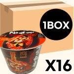 유어스 편의점 공화춘 삼선 짬뽕 큰컵 컵라면 16개 1박스 110g : 덕구마켓25
