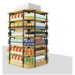 매장 진열대 약국 편의점 간식 수납 선반 진열장 : 아베크동묘