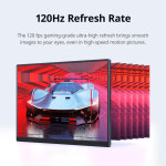 XIANWEI 휴대용 모니터 100% SRGB 디스플레이 USB-C 외부 게임 화면 노트북 맥북 Xbox 스위치 PS5 용 VESA 포함 2.5K 16 인치 : 뚜꾸몰