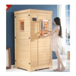 핀란드식사우나 1인 2인 찜질 전신 개인 건식 어른 가정용 찜질방 편백나무 1.1인용 : 다있어잡화점