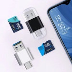 USB OTG 유형 c 메모리 카드 판독기 기 전화 컴퓨터 휴대용 퍼스널 컴퓨터를 보편적 인 TF SD : 동스토어일