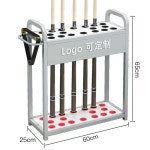 당구 대 큐 거치 보관 진열 장 큐대 스틱 배치 랙 수납 : The first