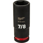 밀워키 49-66-6228 SHOCKWAVE 임팩트 듀티 1/2 드라이브 7/8 깊이 6 포인트 소켓 : 세화센트럴