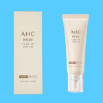 AHC 누드 톤업 크림 내추럴 글로우 40ml [SPF50+] : 아비스 몰
