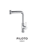 더죤테크 싱크대수전 L자형 주방 수도교체 슈티에싱크2916 크롬 : 그레이바스