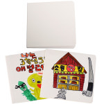 책만들기 무지 화이트 스크랩북 [1762]  미술놀이 소품 패키지 만들기 핸드메이드 : 펠트친구