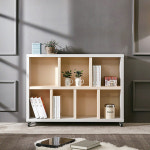 2단 7칸 바퀴형 이동책장 틈새 북케이스 인테리어 다용도 오픈낮은책장 : 리빙하우징