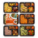 양많은 냉동도시락 도시락 정기배송 직장인 점심 배달 단백질 고기고기 5종 : 얌쿡 맛있는 다이어트 식단