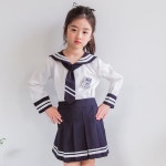 세라톡톡주니어스쿨 | 에리카 곤색 긴팔 세라 (셔츠+치마 1-19호) 키즈 아동 유아 돌 주니어 데일리 교복 : 주식회사 키즈톡톡