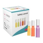 릴리파인 안전란셋 자동 채혈침(30g/28g) 100개입 : 보라메디칼