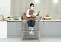 세경리빙 스테인레스 철제선반 조립식 베란다 메탈선반 600 3단 : 세경리빙