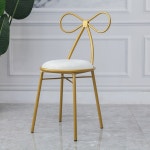 나비 리본 의자 등받이 테이블 북유럽 다이닝 스툴 : 리노상사