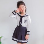 세라톡톡주니어스쿨 | 에리카 곤색 긴팔 세라 (셔츠+치마 1-19호) 키즈 아동 유아 돌 주니어 데일리 교복 : 주식회사 키즈톡톡