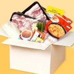 오늘잡은소 캠핑고기 바비큐 세트 돈돈박스 한돈 삼겹살 목살 구이용 600g : 오늘잡은소