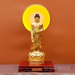 부처님 불상 심경 각인 백라이트 LED 배경등 램프 조명 : SHIN STORE
