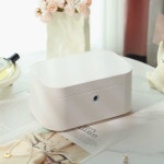 지문인식 보석함 반지 쥬얼리 보관함 스마트 잠금장치 민트 : 브릿지스 해외스토어