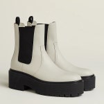 에르메스 해로우 앵클 부츠 카프스킨 여성 : 봉쥬르유럽