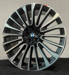 BMW X7 22인치 블랙컷팅 순정 복월휠 (한대분) 첨단타이어 전주 도색 : 전주첨단휠타이어