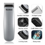 이발기계 남자바리깡 Kemei KM-666 전기 헤어 클리퍼, 전문 미니 커팅 머신, 남성용 수염 트리머 : 글로브커머스