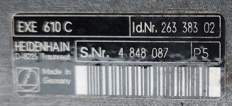 Heidenhain exe 610c lip 40a : 한샘리사이클