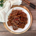 우엉연근조림 160g 엄마손맛 밑반찬 : 울산번개시장협동조합