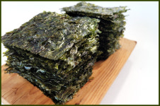 먹기 편한 두번 구운 자른곱창김 150매 밥위킴 무조미김 : 밥위킴