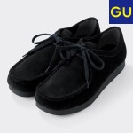 GU 지유 스웨이드 가죽 모카신 왈라비 슈즈 2컬러 347372 : 재팬엔핏