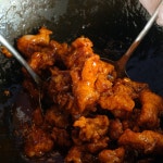 신포 국내산 닭다리살100% 매콤달콤 바삭한 순살 닭강정 치킨 2인분 500g : 인천 백년가게 협동조합
