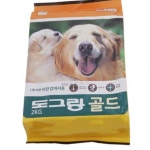 도그랑 1세미만 강아지 골드절약형2KG 사료 어린 애견 애완견 반려견 : 피엔우닥